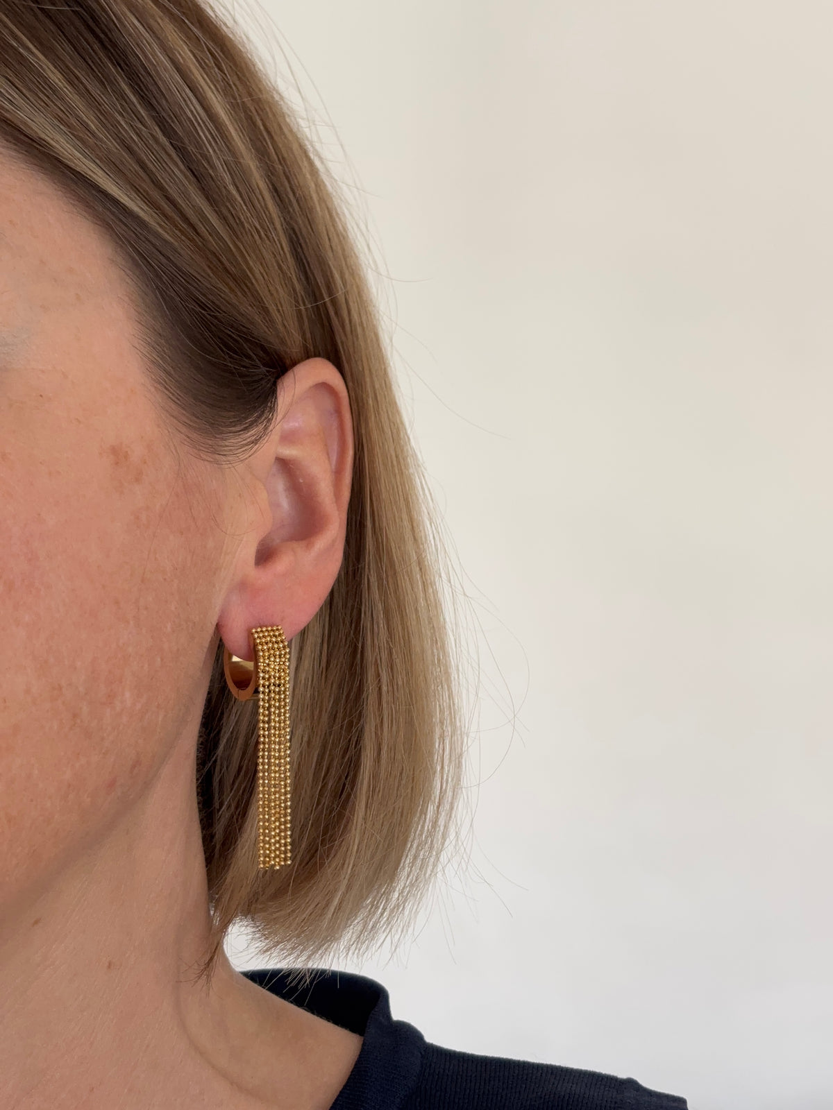 Orecchini NAPPA HOOPS GOLD