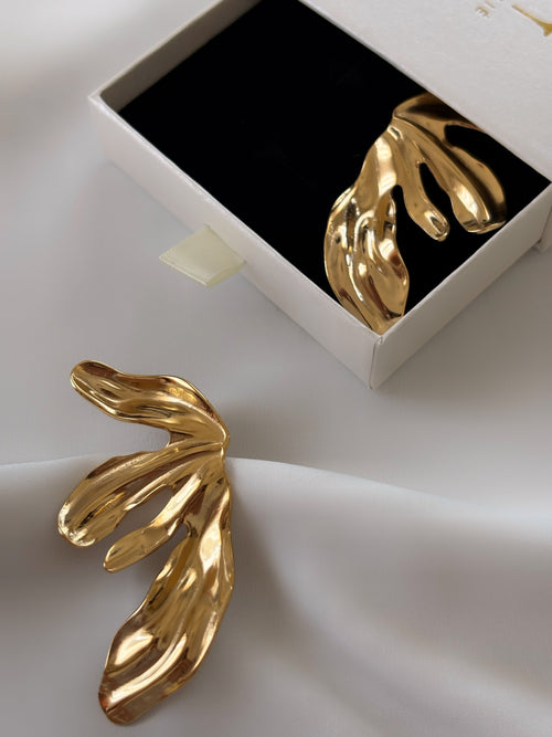 Orecchini ALI FLOREALI GOLD
