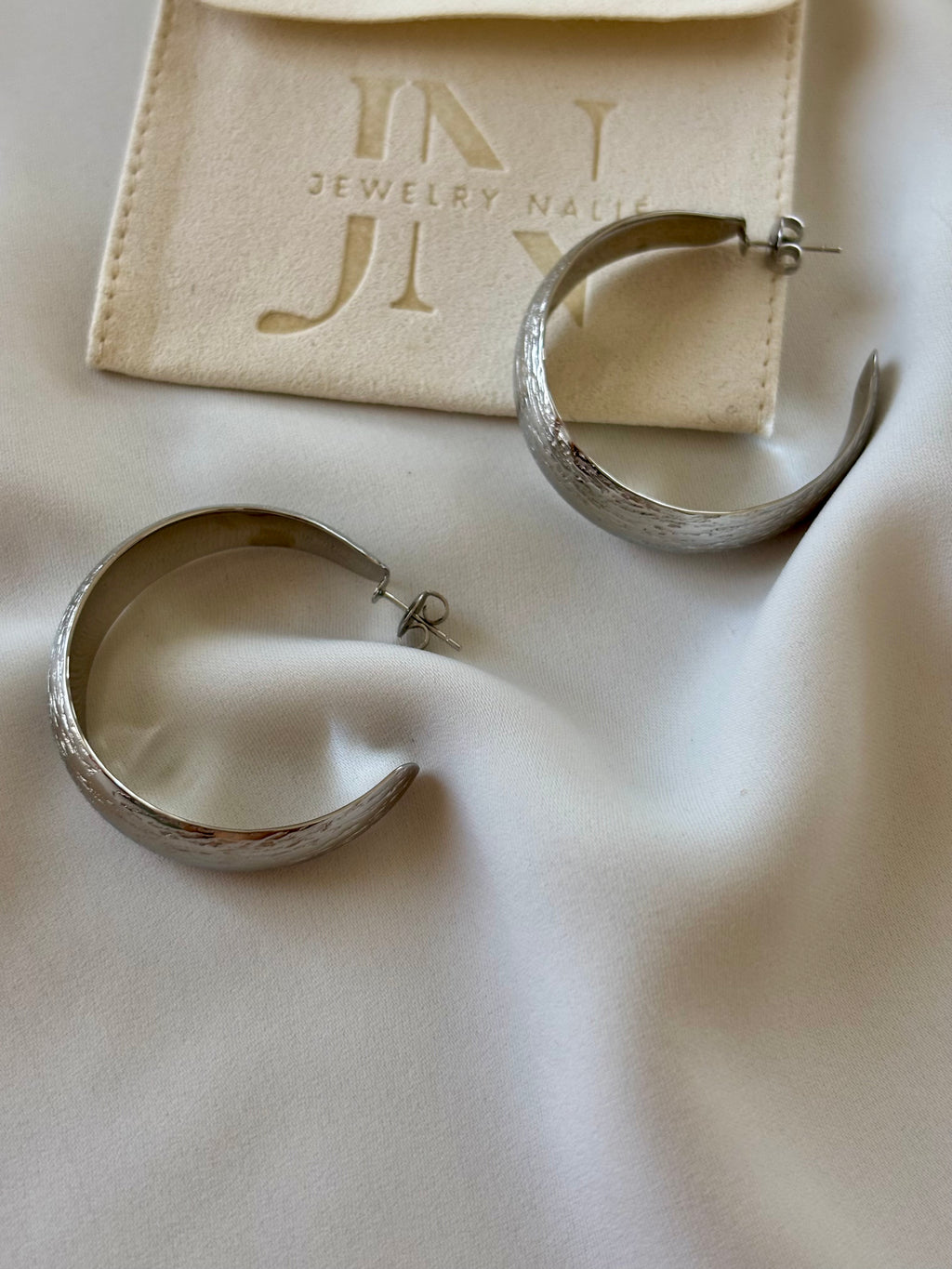 Orecchini HOOPS SILVER