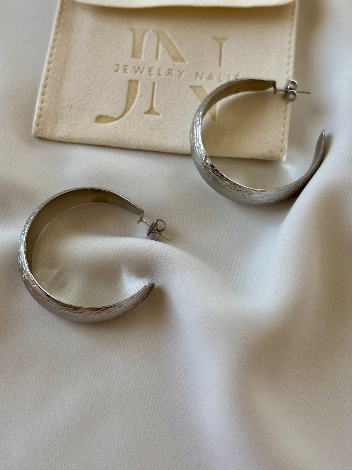 Orecchini HOOPS SILVER