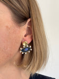Orecchini LUCKY EYE BLU