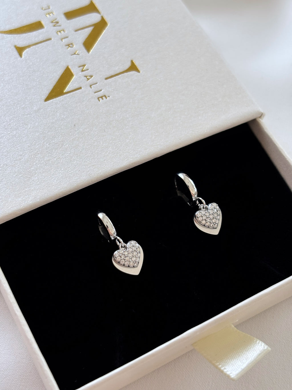 Orecchini HOOPPY CUORICINI SILVER