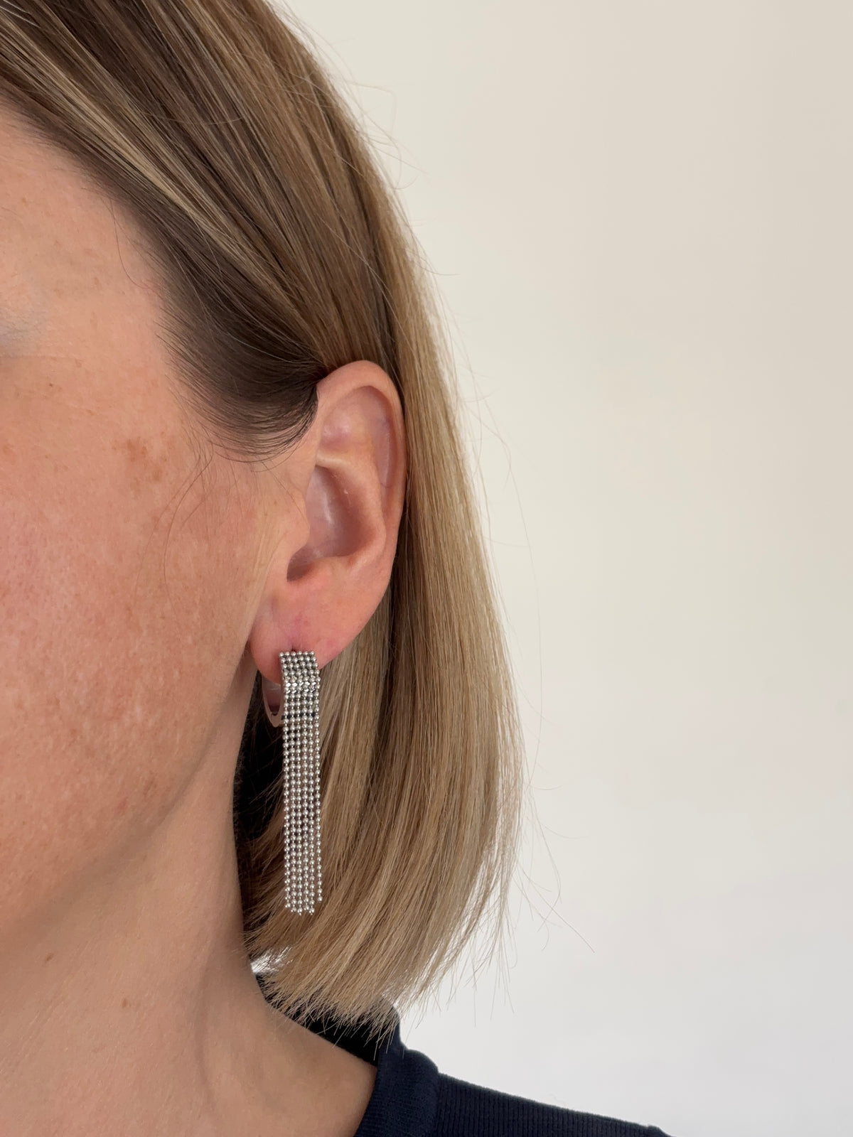 Orecchini NAPPA HOOPS SILVER