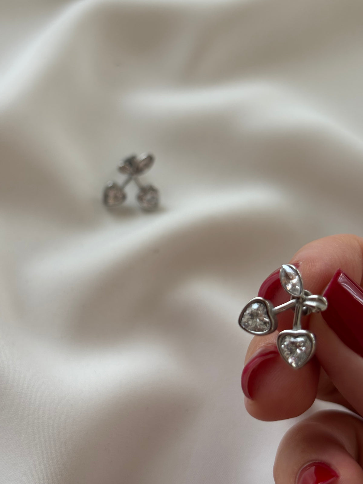 Orecchini CHERRY SILVER