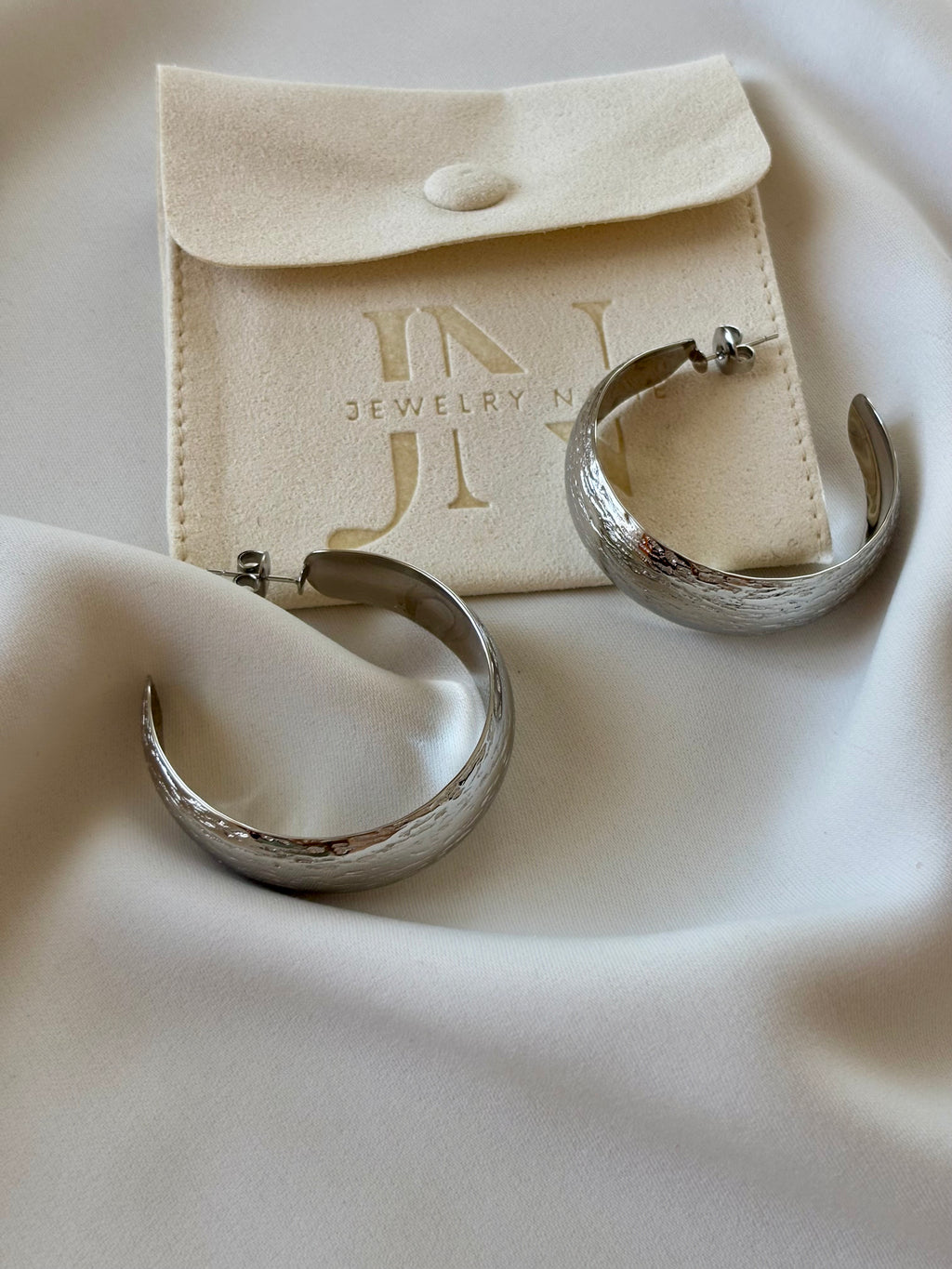 Orecchini HOOPS SILVER