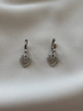 Orecchini HOOPPY CUORICINI SILVER