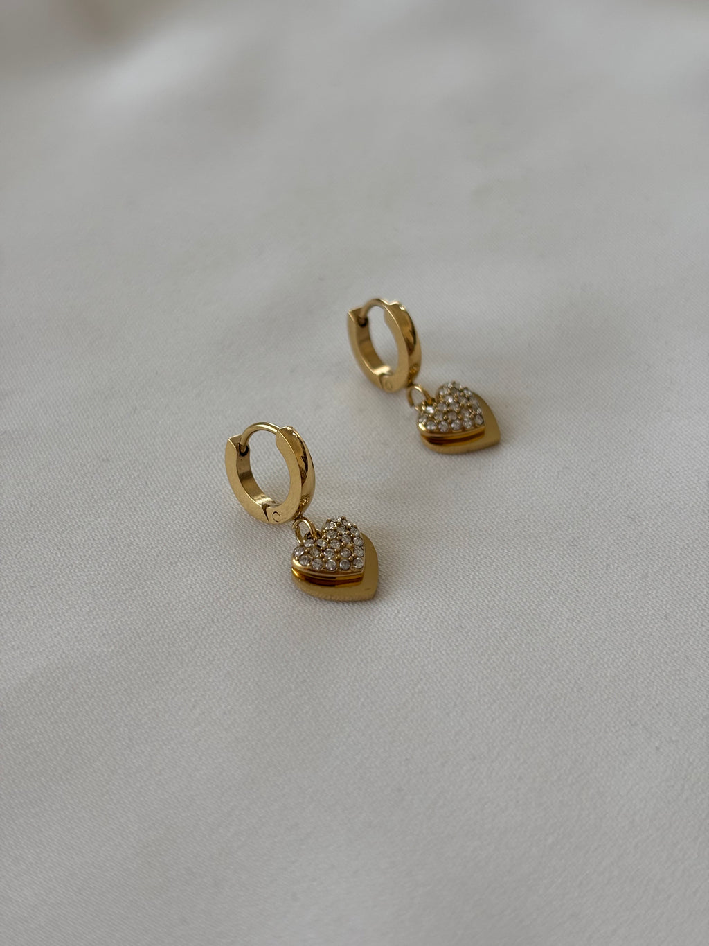 Orecchini HOOPPY CUORICINI GOLD