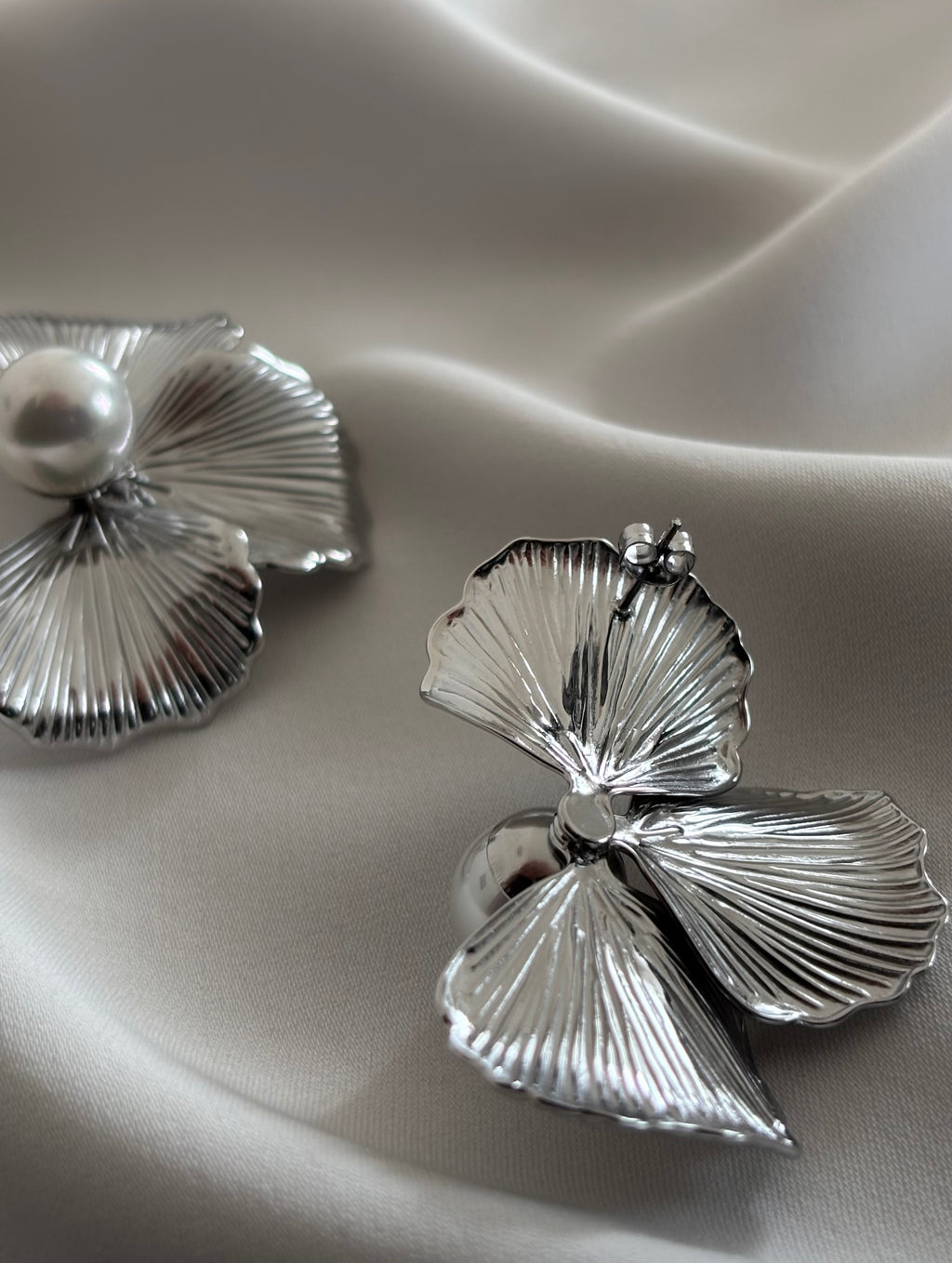 Orecchini FLOREALI MAXI SILVER